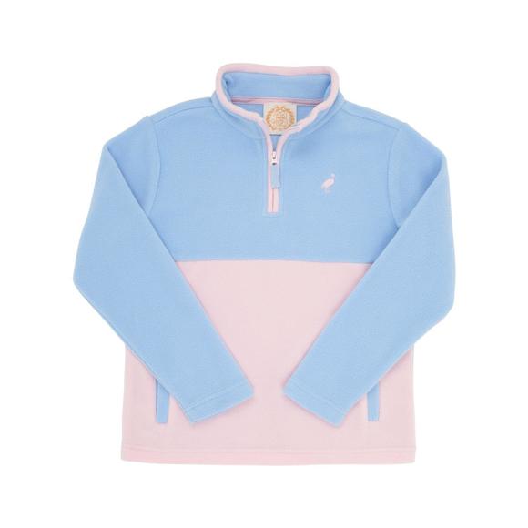 Beale Street Blue Stripe Hayword Half-Zip by The Beaufort Bonnet Company main image 0
